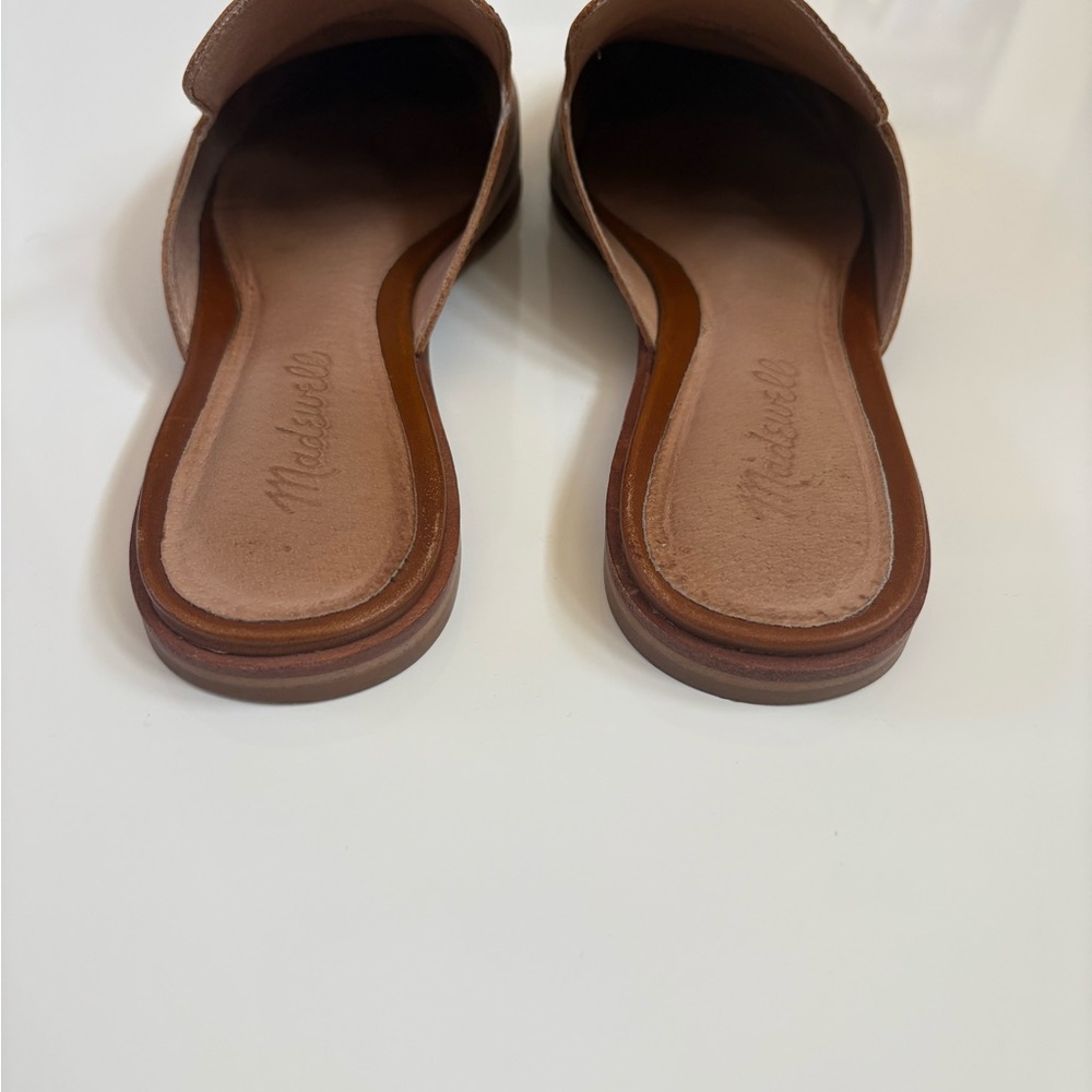 Madewell Gemma Mule in English Saddle - Picture 6 of 7